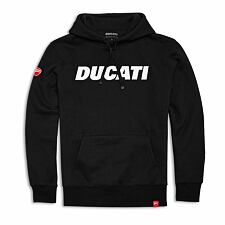 Mikina Ducati Logo s kapucí černá