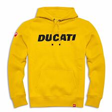 Mikina Ducati Logo s kapucí žlutá