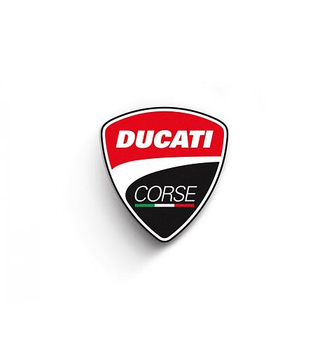 Plechová cedule Ducati Corse Shield
